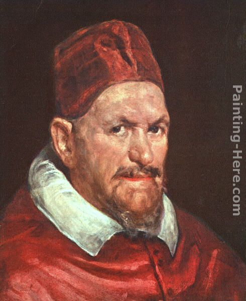 Pope Innocent X painting - Diego Rodriguez de Silva Velazquez Pope Innocent X art painting